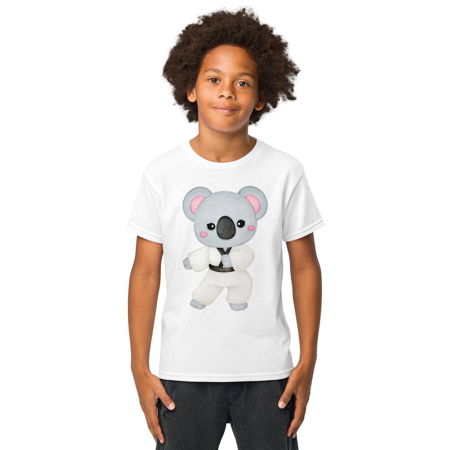 Koala Taekwondo Youth T-Shirt White