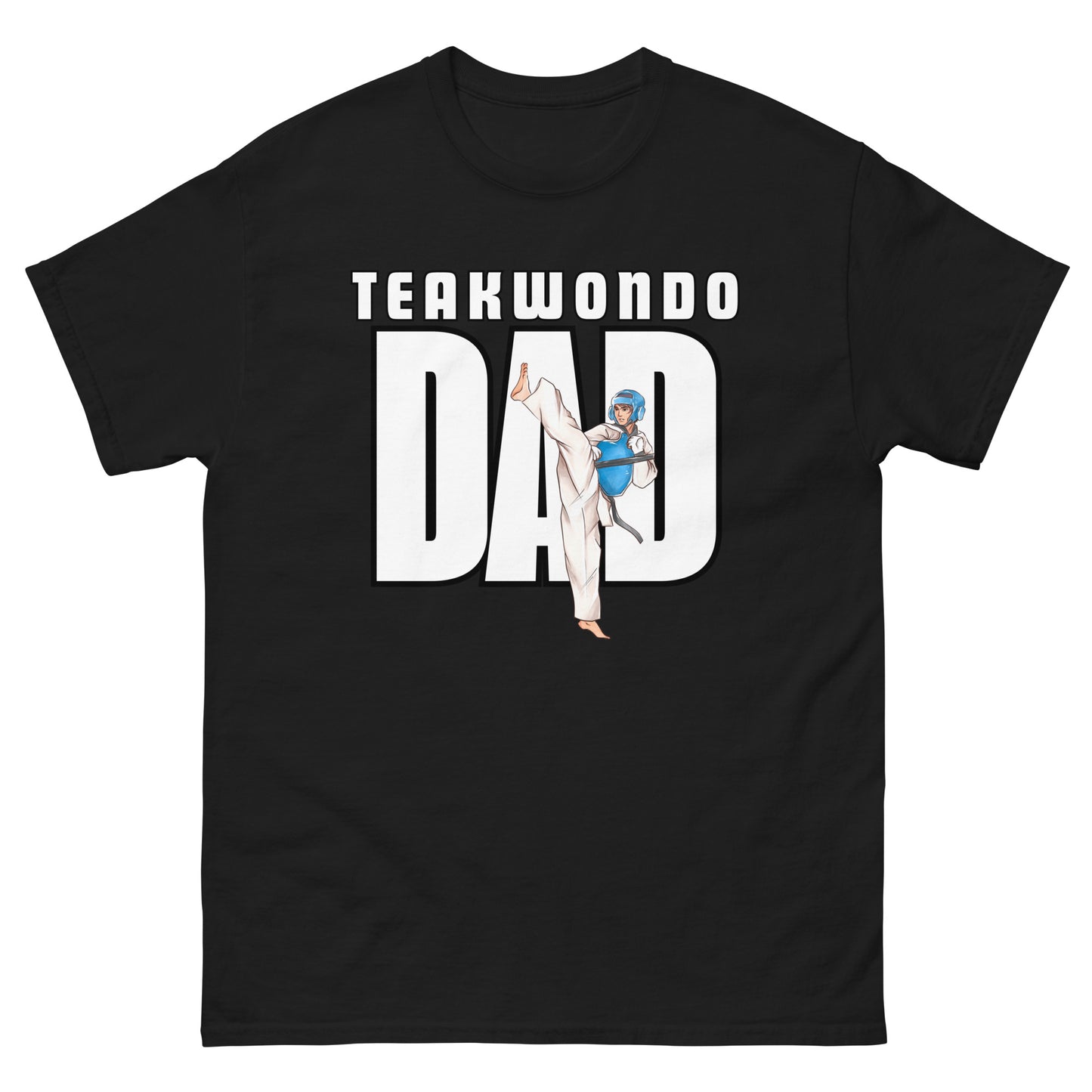 Taekwondo Dad unisex-classic-tee-black