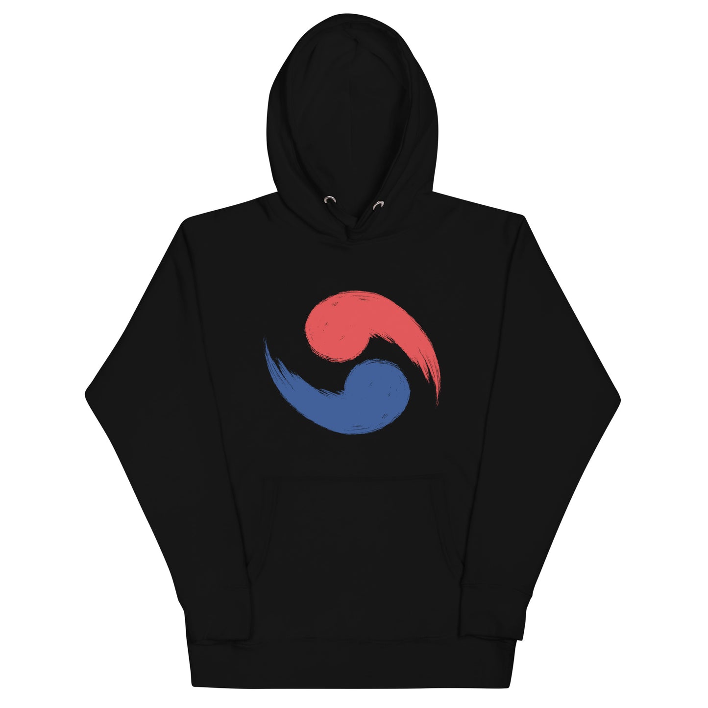 Taekwondo Red Blue Yin-Yang Hoodie 