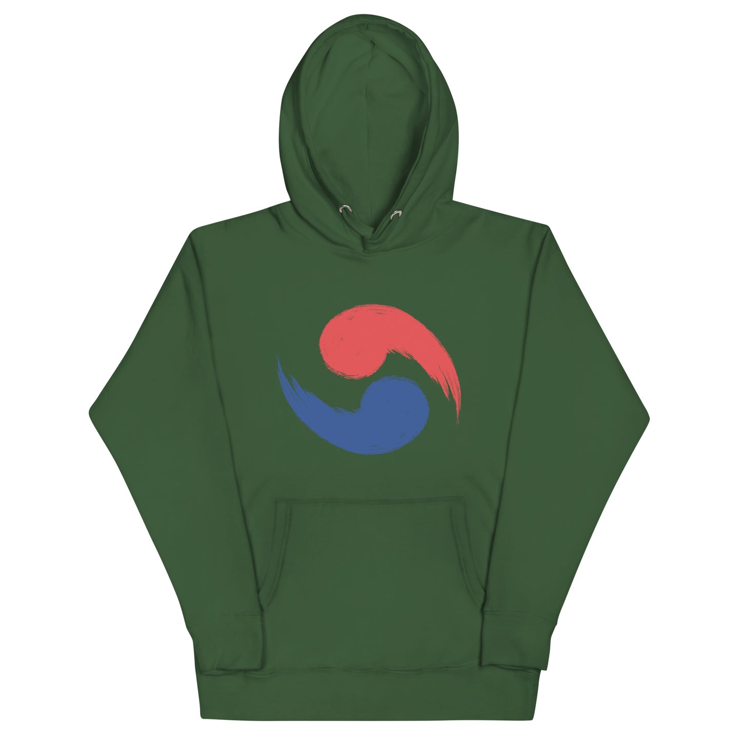 Taekwondo Red Blue Yin-Yang Hoodie 