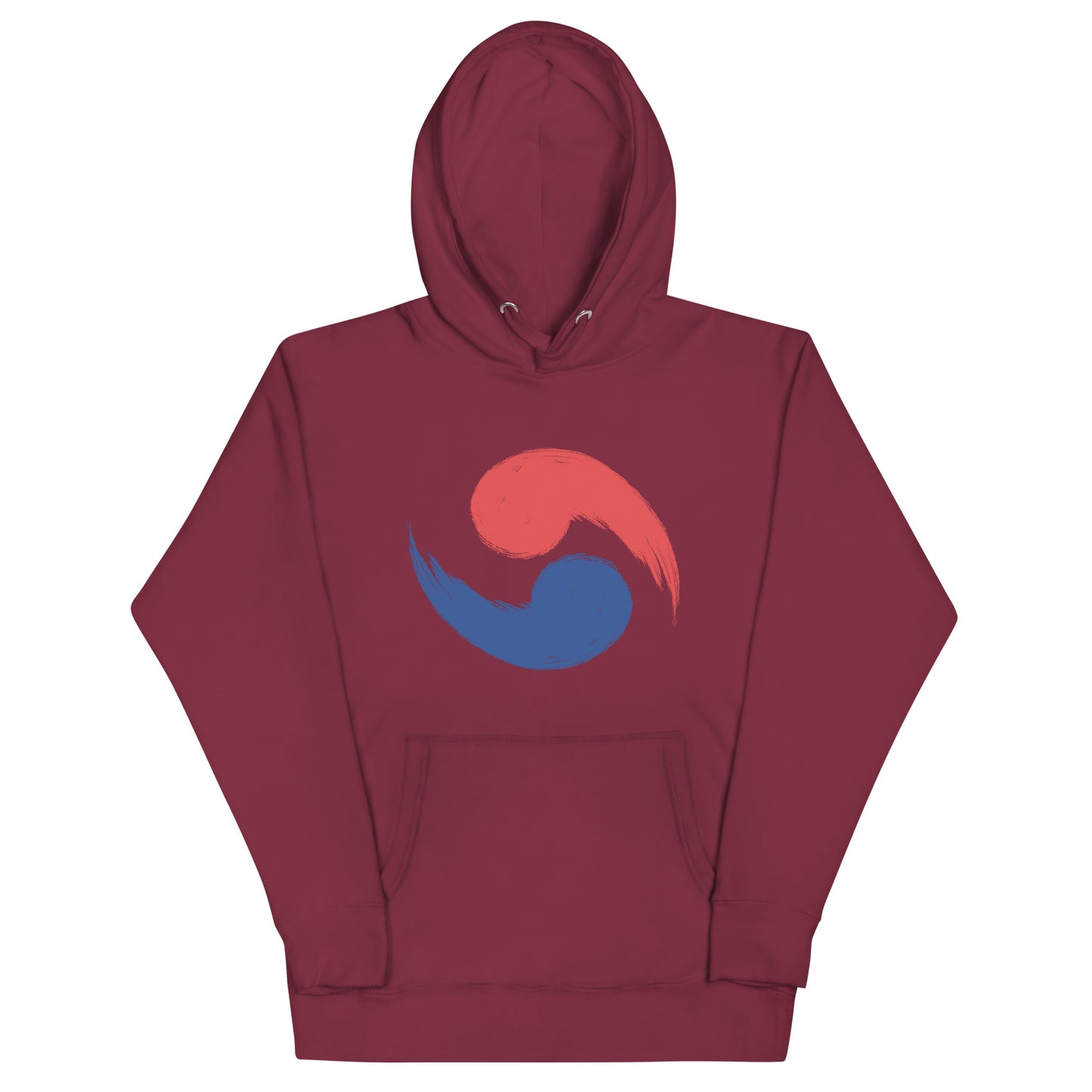 Taekwondo Red Blue Yin-Yang Hoodie 