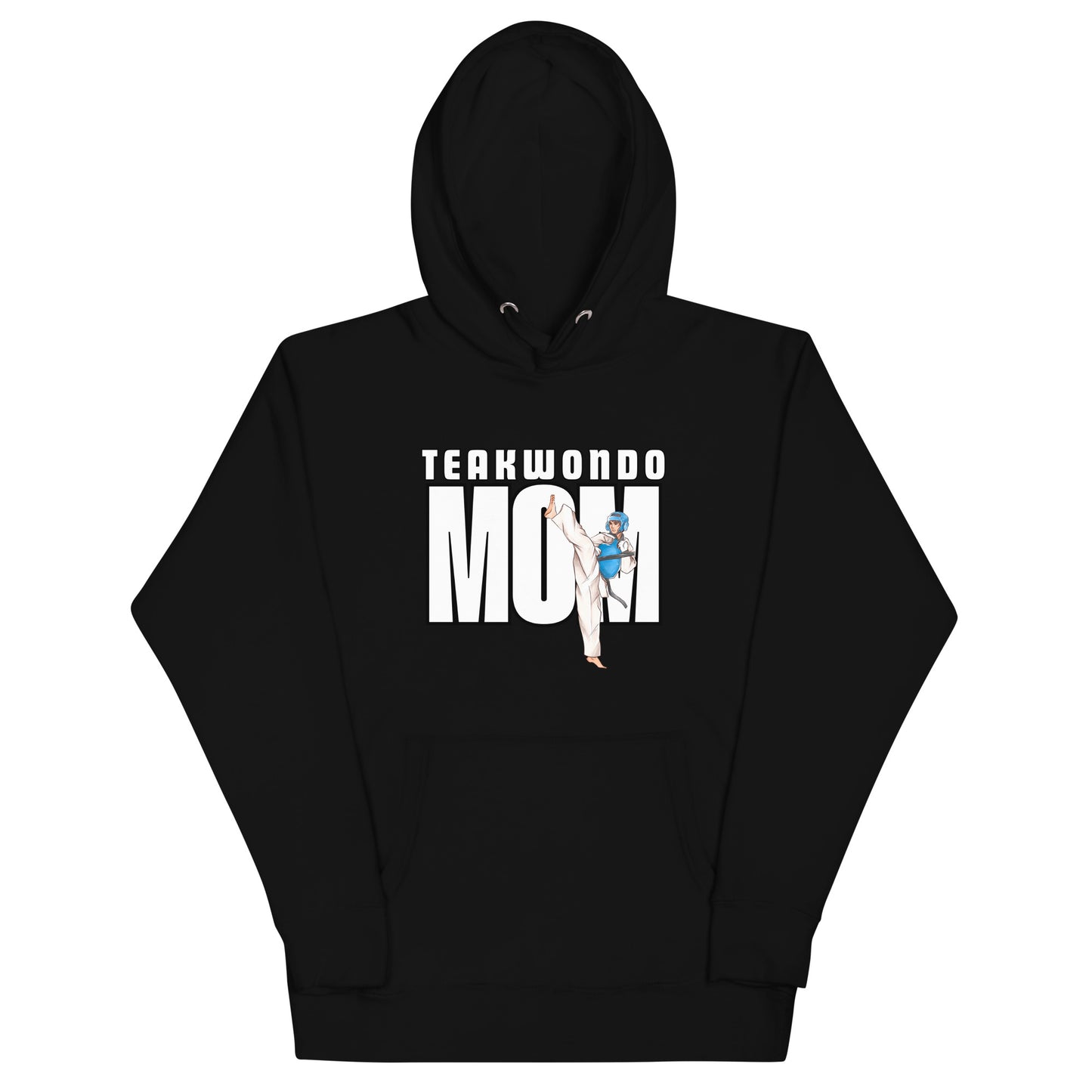 Taekwondo Mom Hoodie – Black