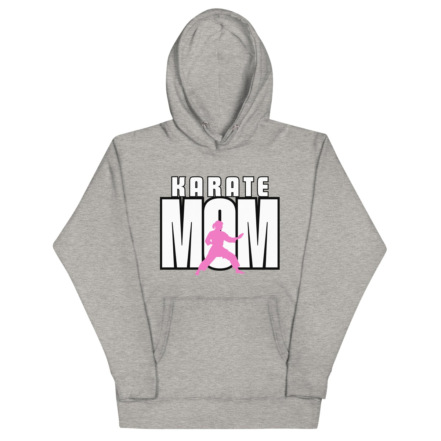 Karate Mom Hoodie – Grey