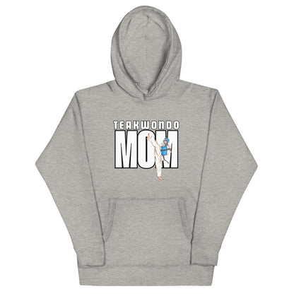 Taekwondo Mom Hoodie – Carbon Grey
