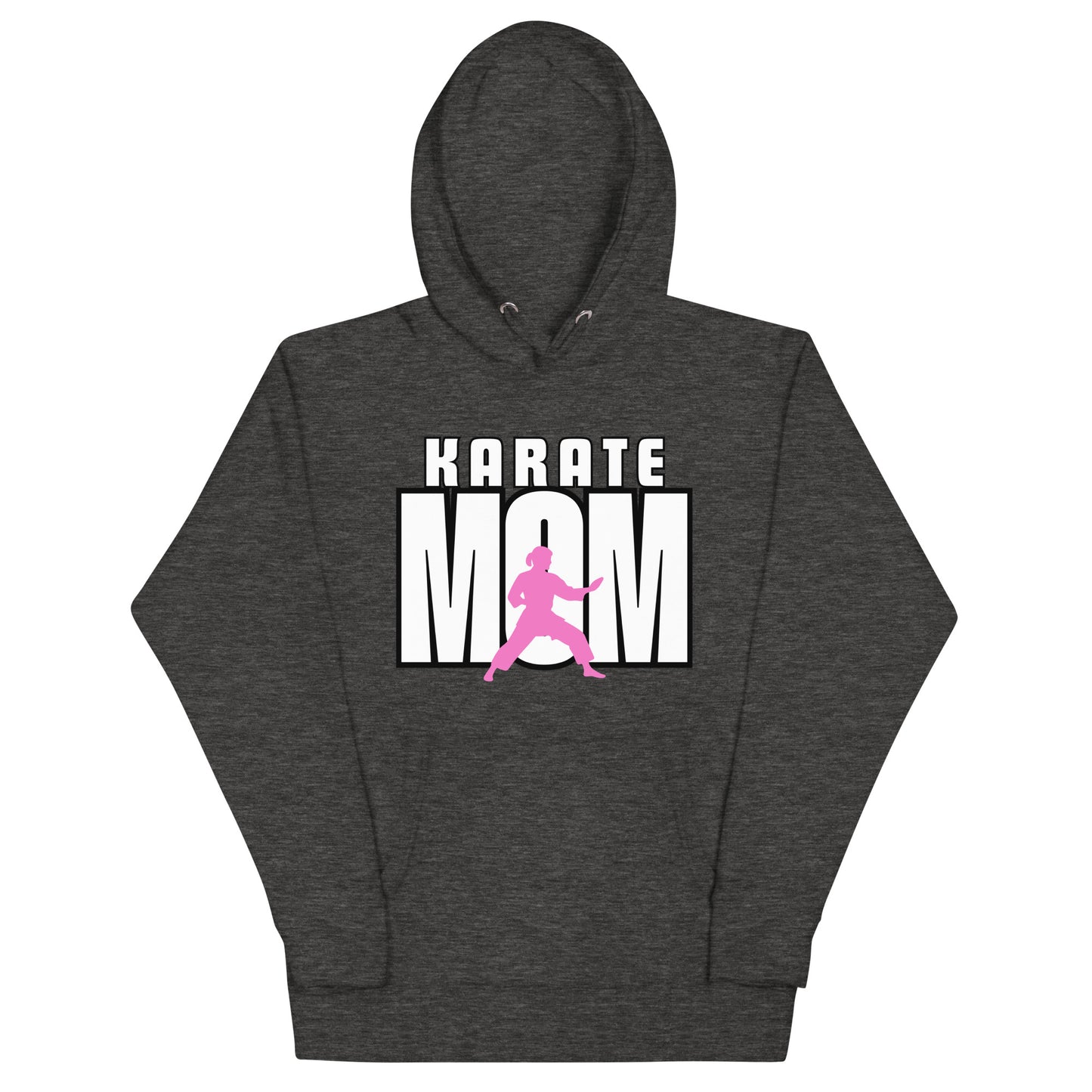 Karate Mom Hoodie – Carbon Grey