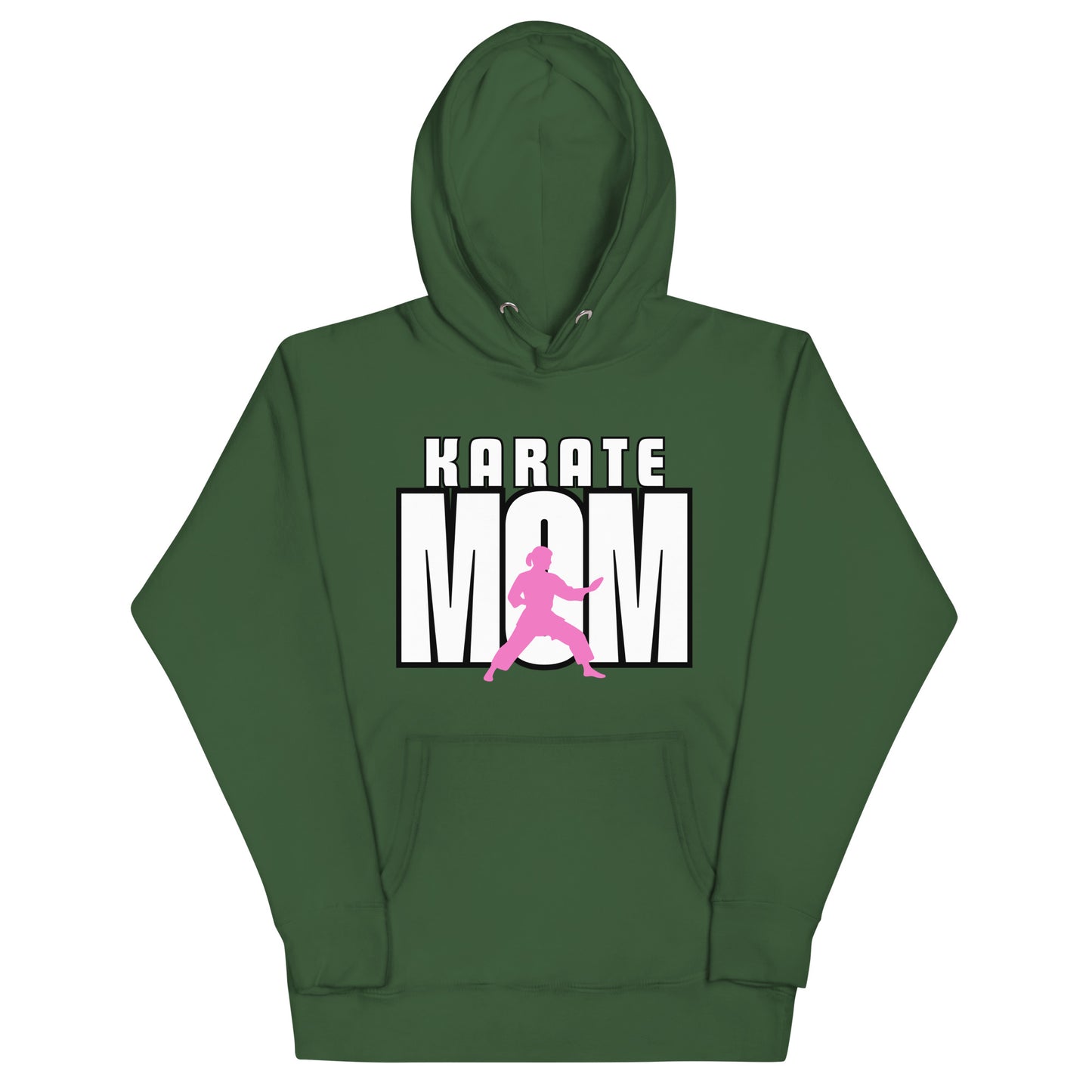 Karate Mom Hoodie – Forest Green