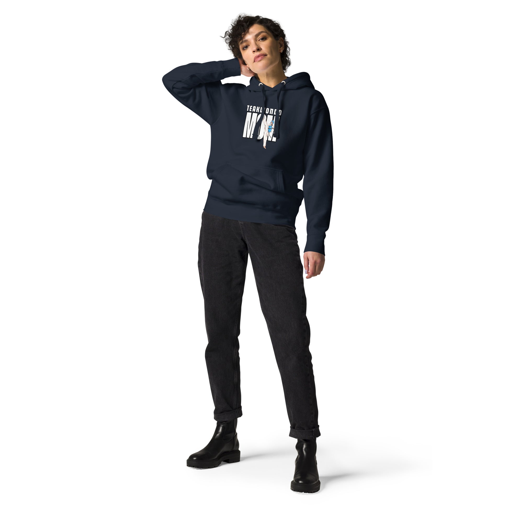 Taekwondo Mom Hoodie – Navy Blazer