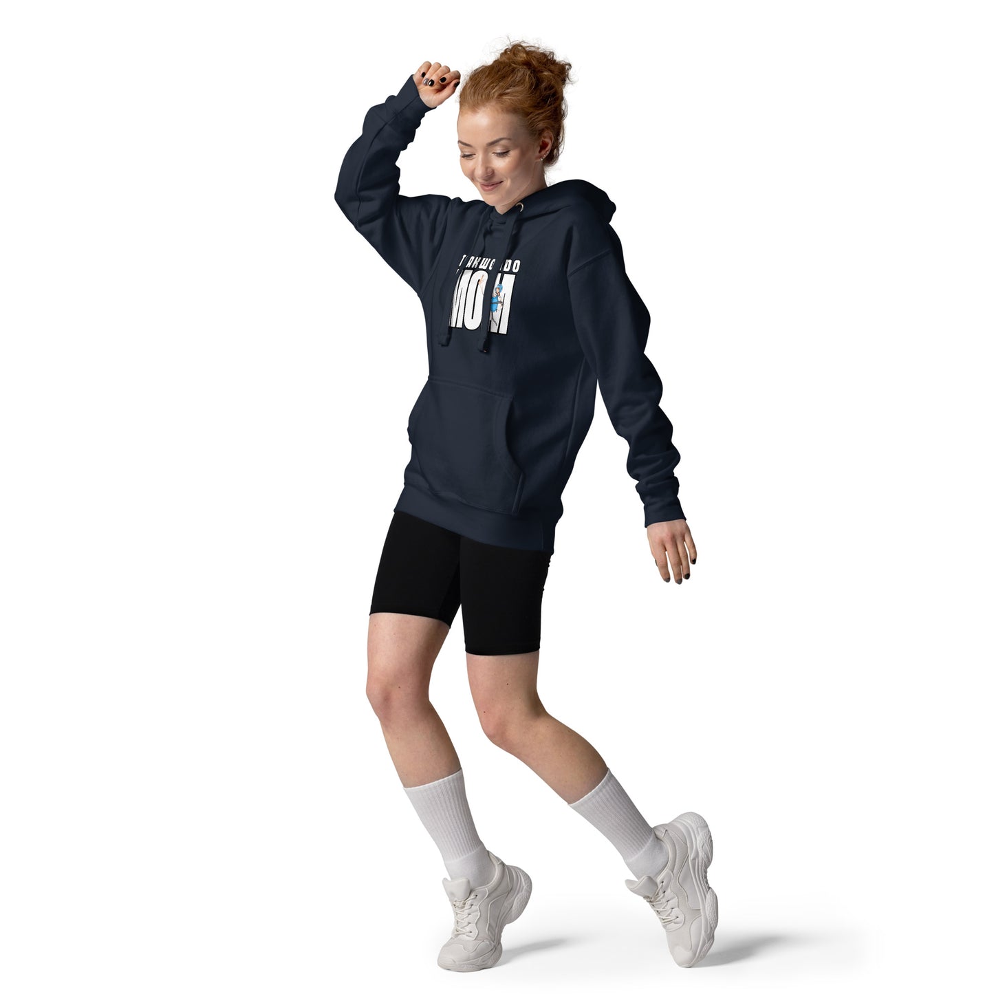 Taekwondo Mom Hoodie – Navy Blazer