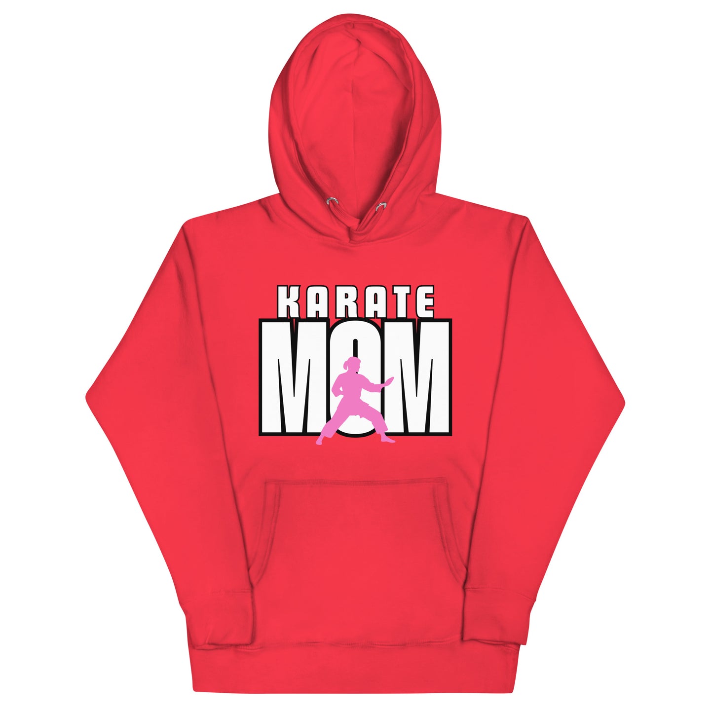 Karate Mom Hoodie – Red