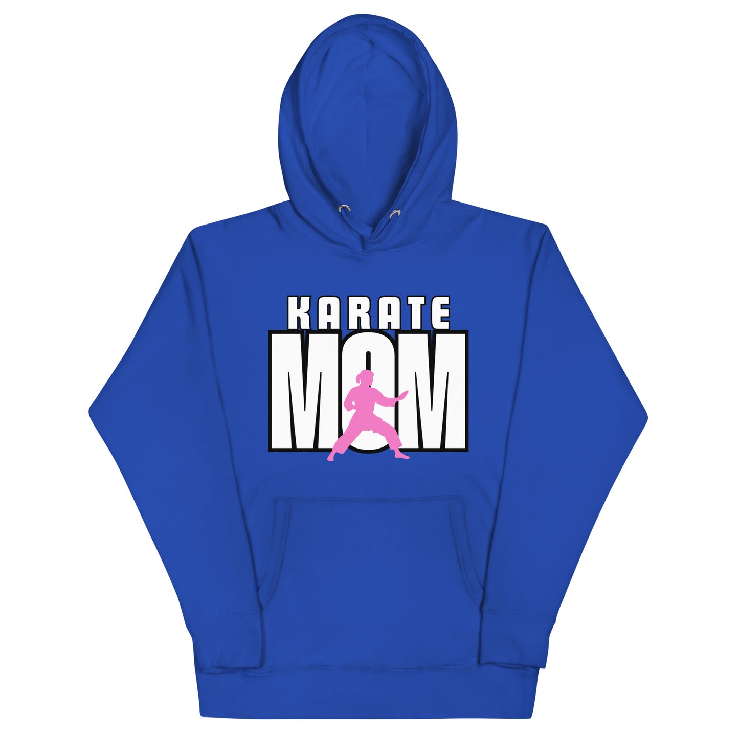 Karate Mom Hoodie – blue