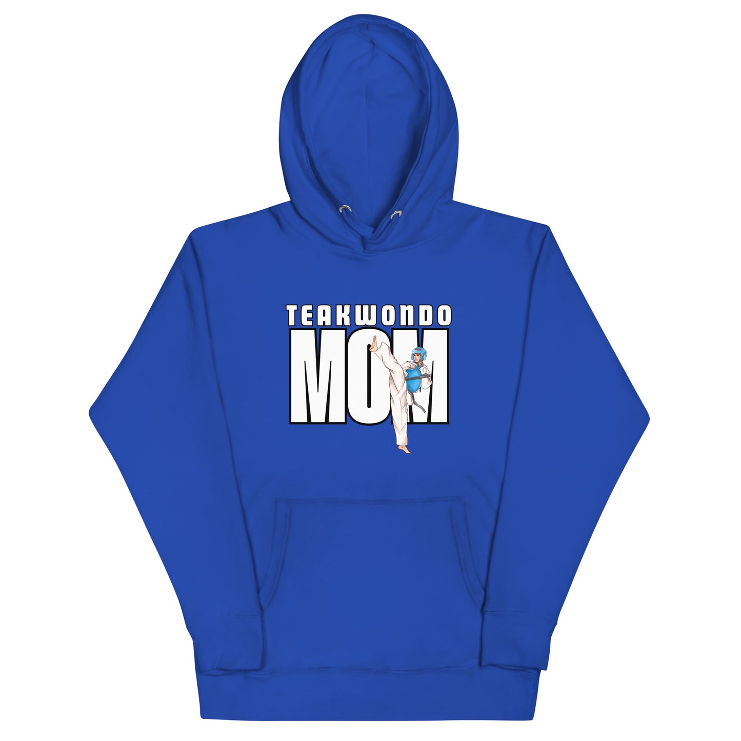 Taekwondo Mom Hoodie – Team Royal