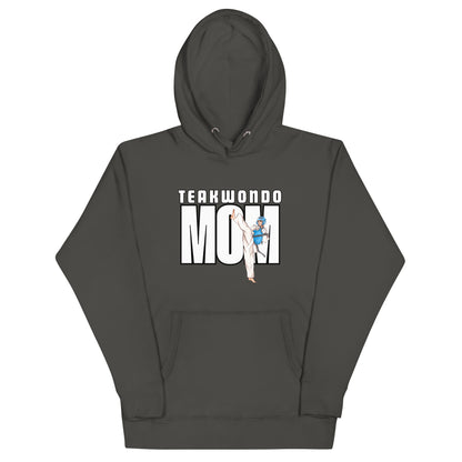 Taekwondo Mom Hoodie – Vintage Black