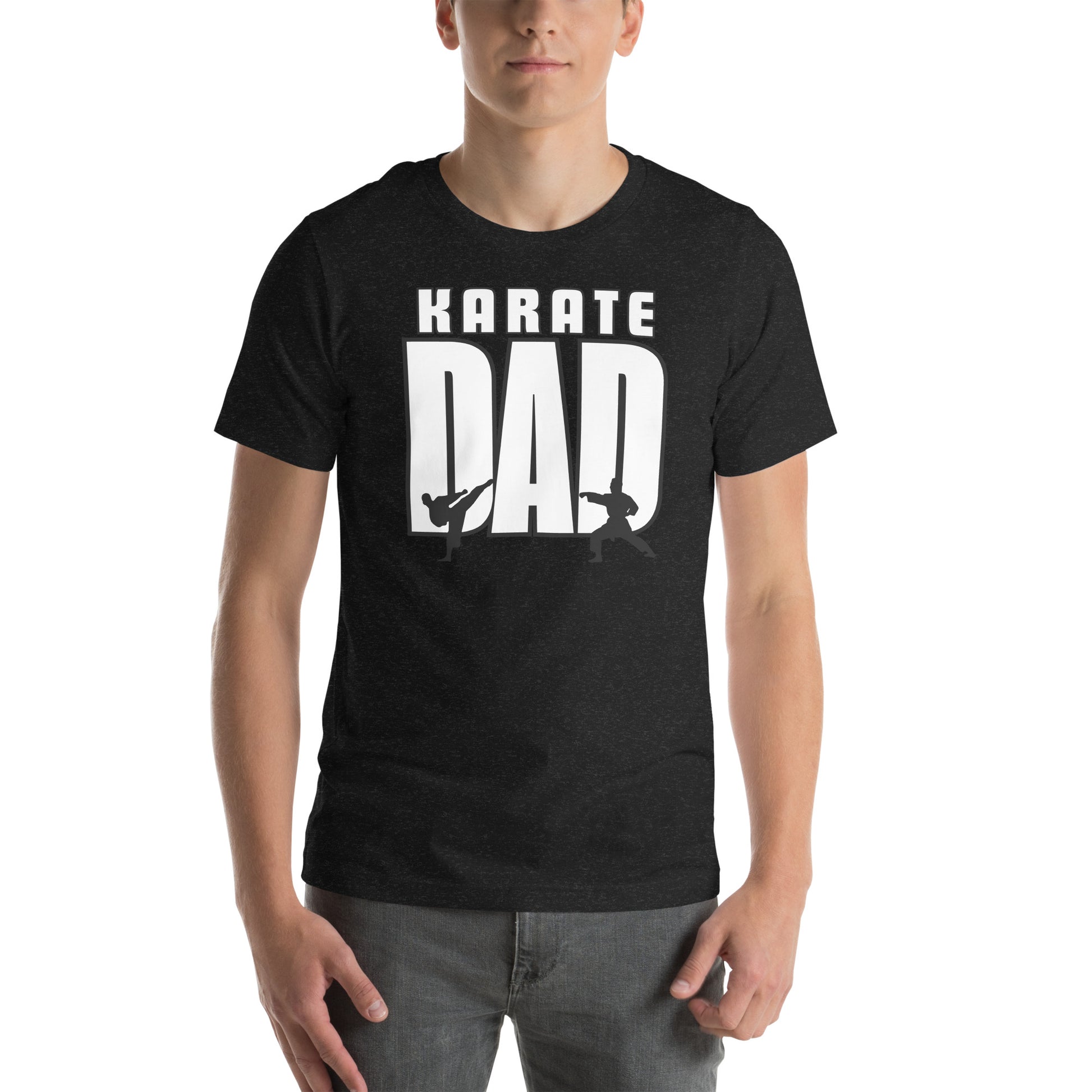 Karate Dad Unisex T-Shirt Black