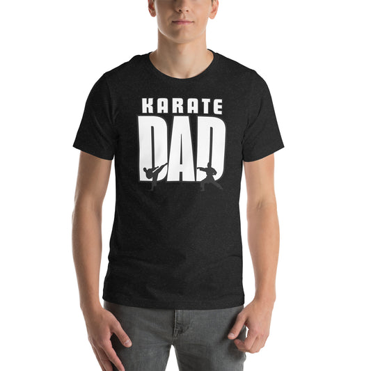 Karate Dad Unisex T-Shirt Black