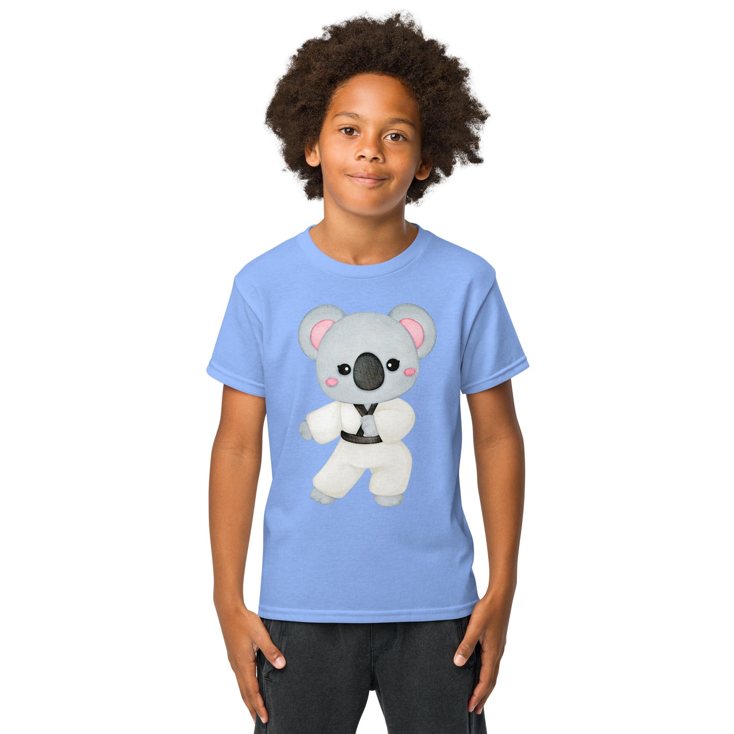 Koala Taekwondo Youth T-Shirt Blue 